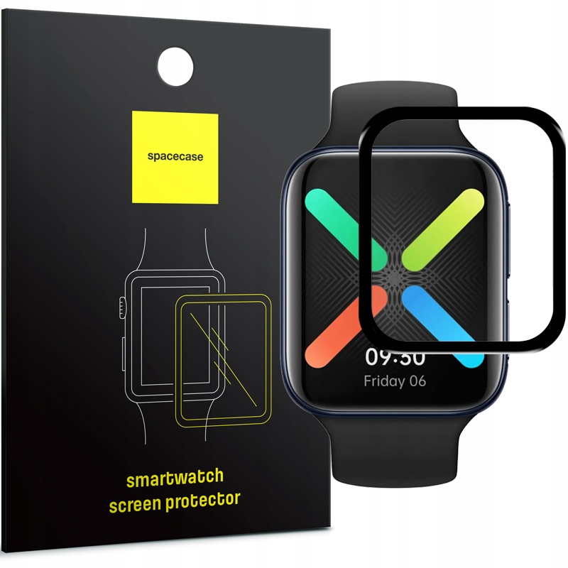 

Pełne Szkło Hybrydowe Spacecase Do Oppo Watch 41MM