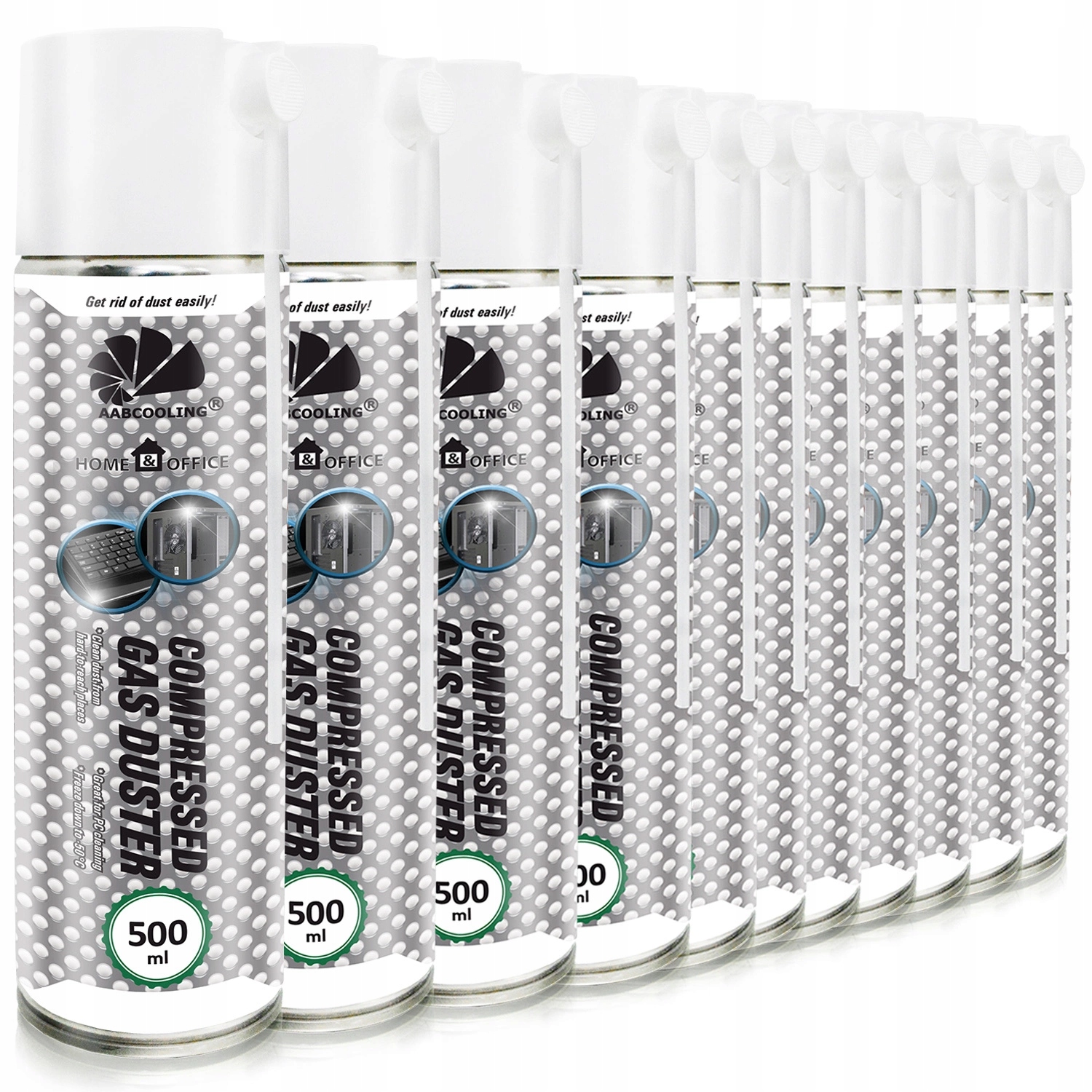 Vysávání-profukování Kokpitu Auta Přesné Vyfukování 11 x 500 ml