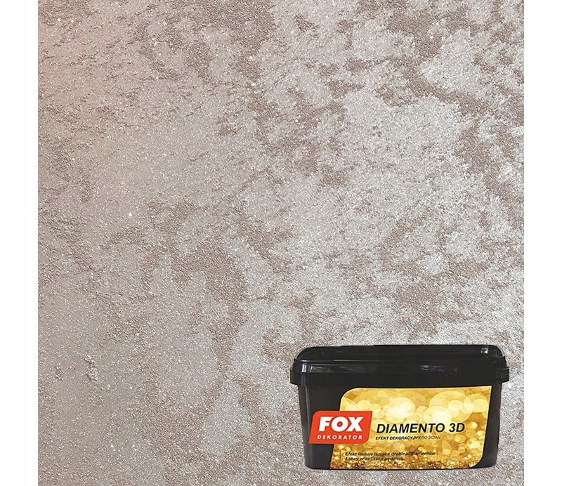 Atlas Fox Farba Dekoracyjna 1l Diamento 3D Mars