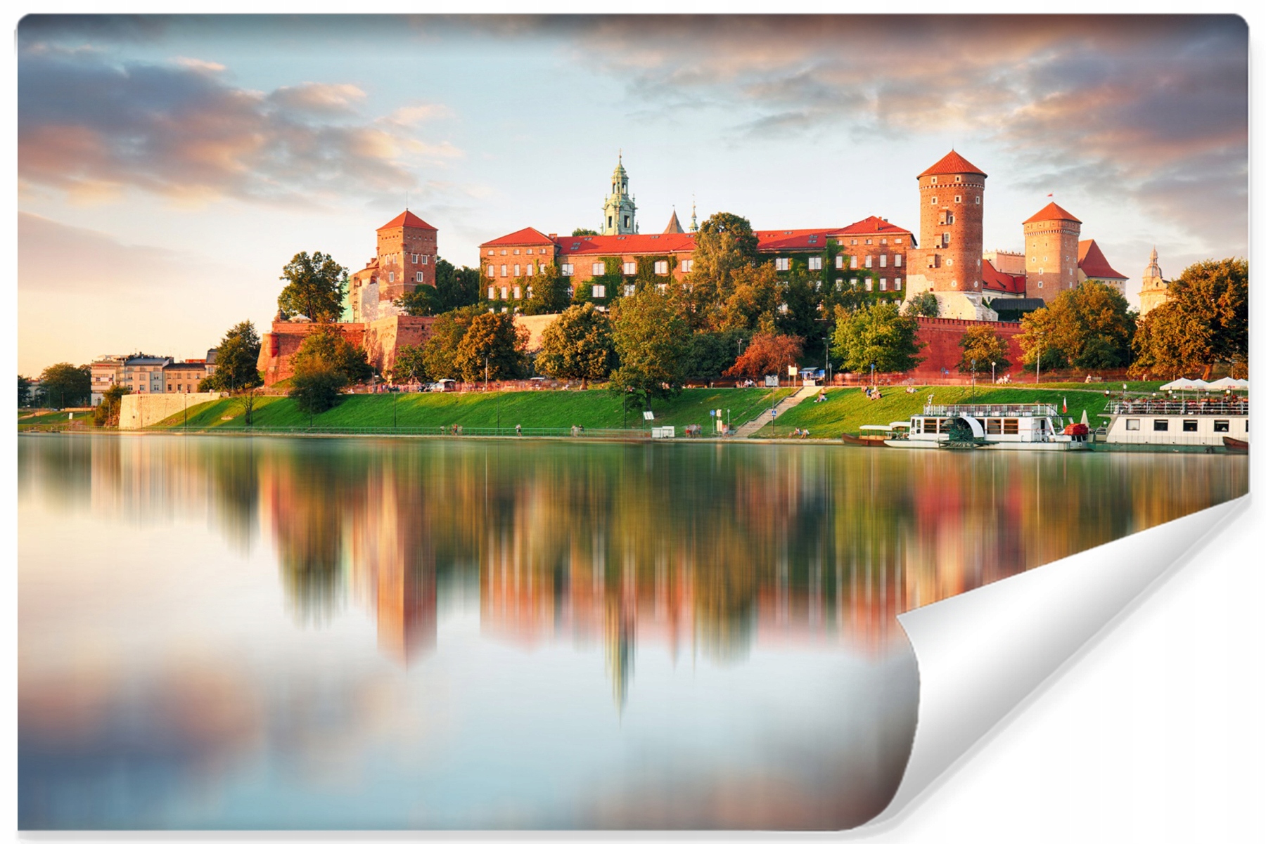 

Fototapeta do salonu Kraków zamek Wawel 3D 180x120