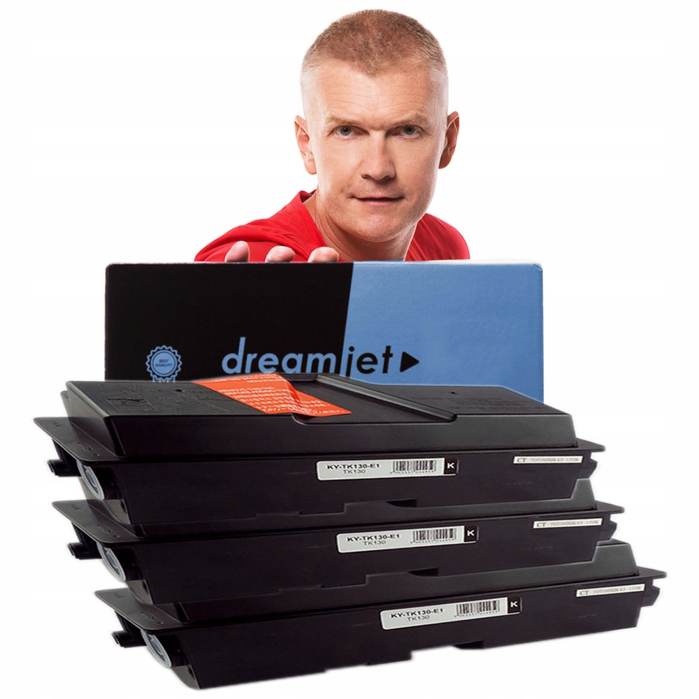 3x Toner pro Kyocera TK130 FS1300D FS1350DN FS1300N