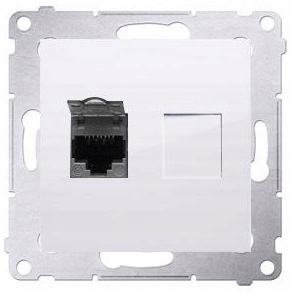 

Simon 54 Gniazdo sieciowe pojedyncze RJ45 D61.01