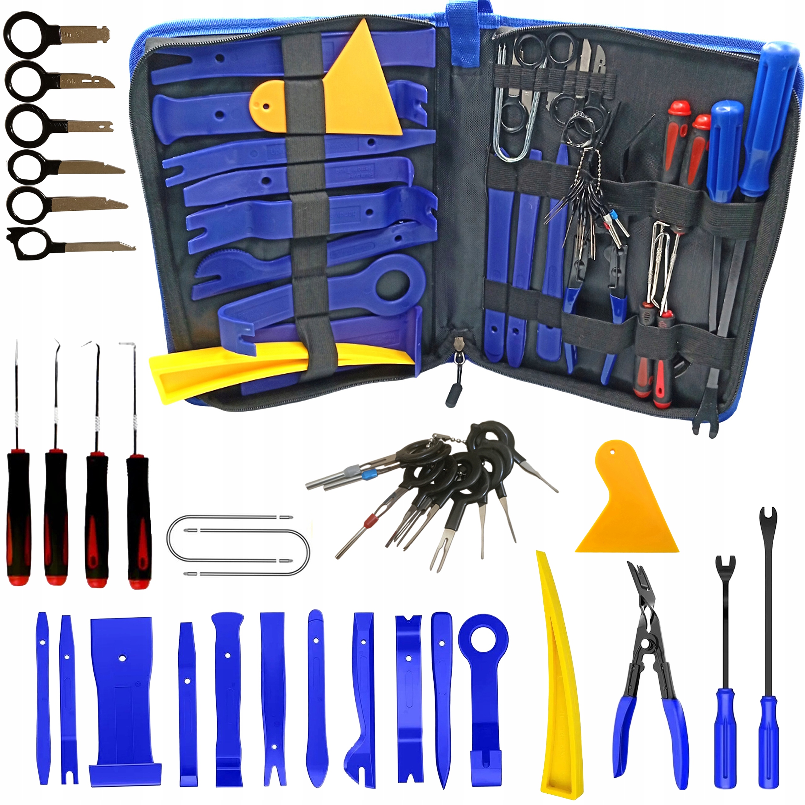 Sada Stahováků Na Čalounění, Nástroje Pro Demontáž Klipů Na Bočnice Krytů