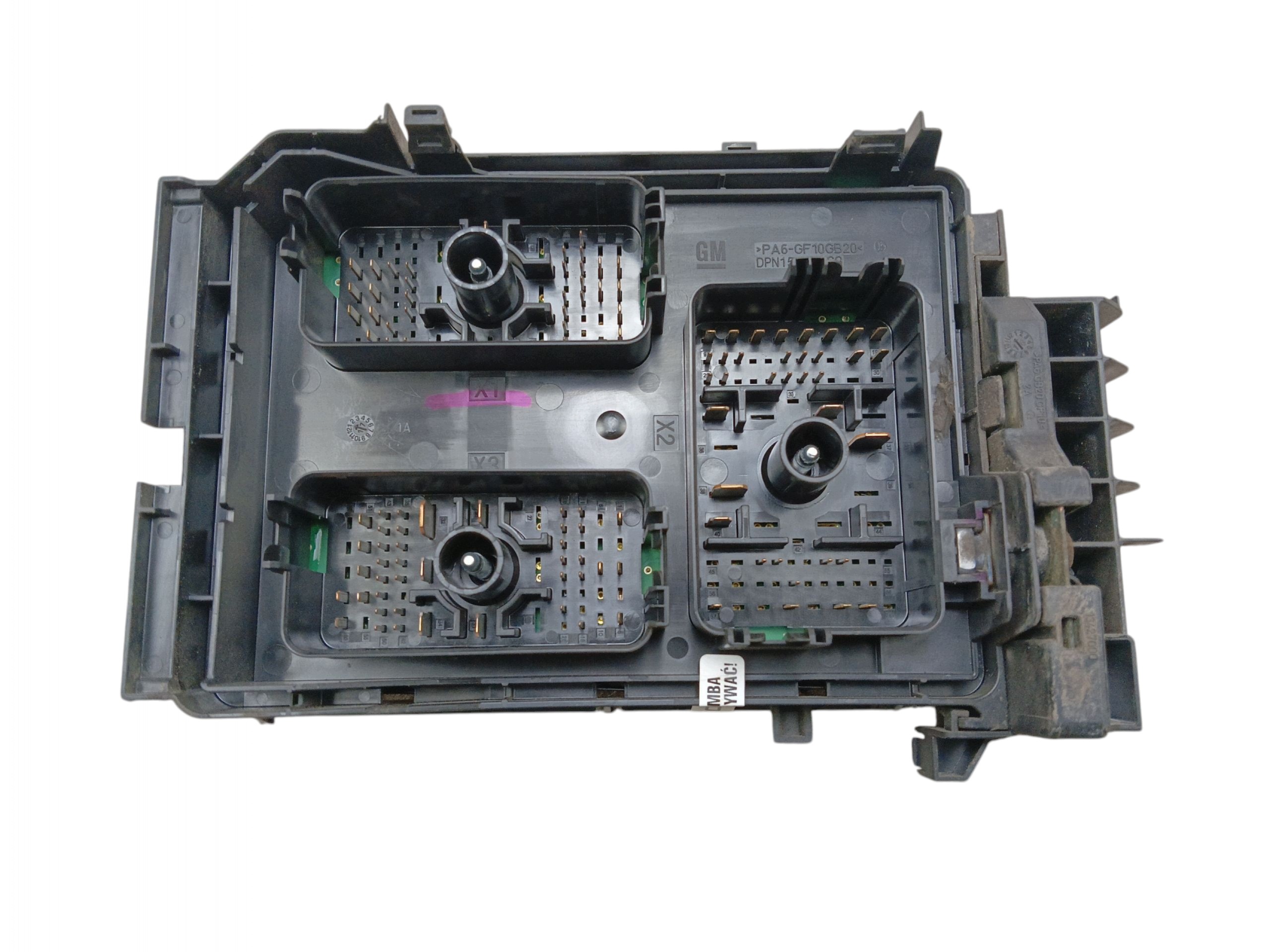 fuse box OPEL ASTRA V K (2015-2019) 39069685