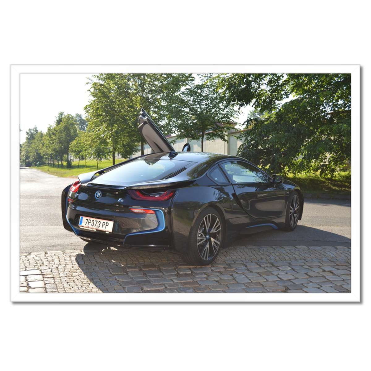 Plakáty v rámu 60x40 Bmw i8 Auto