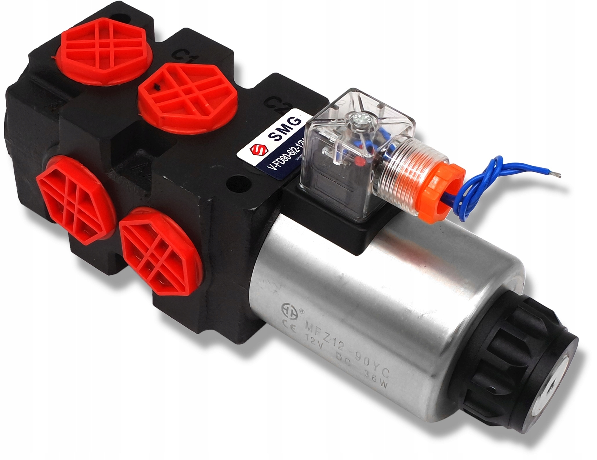 V-FD90-6/2-12V-NC - СОЛЕНОИД 6/2 ДЕЛИТЕЛЬ 90Л 12В 3 СЕКЦИЯ ТУР