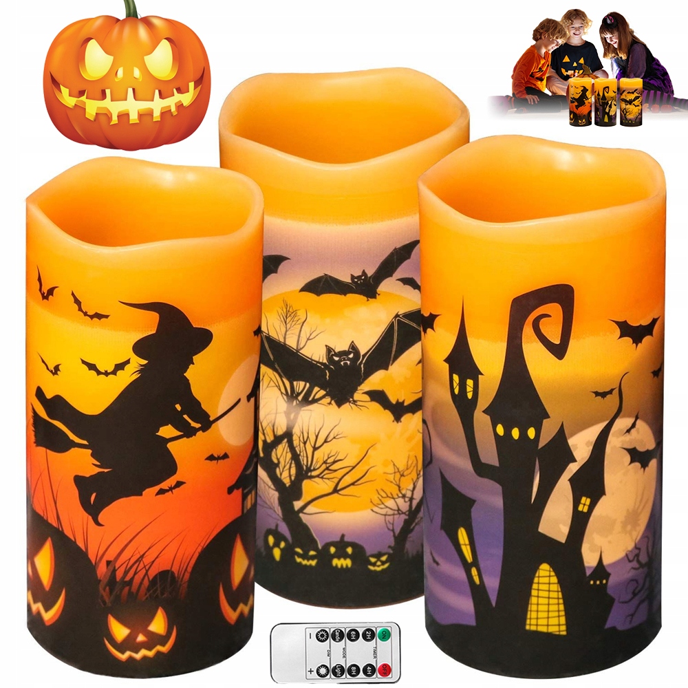 Blikající Umělá Světla Pro Dekoraci Na Halloween, Blikající Párty