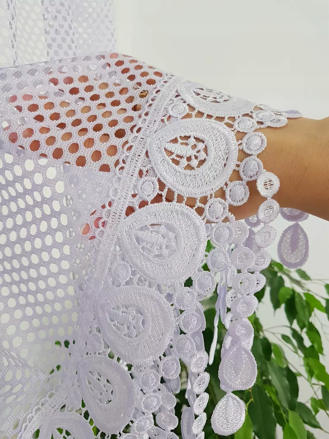 Krótka Firanka Z Siateczki Gipiura Do Salony Kuchni Firana Gotowa Biała