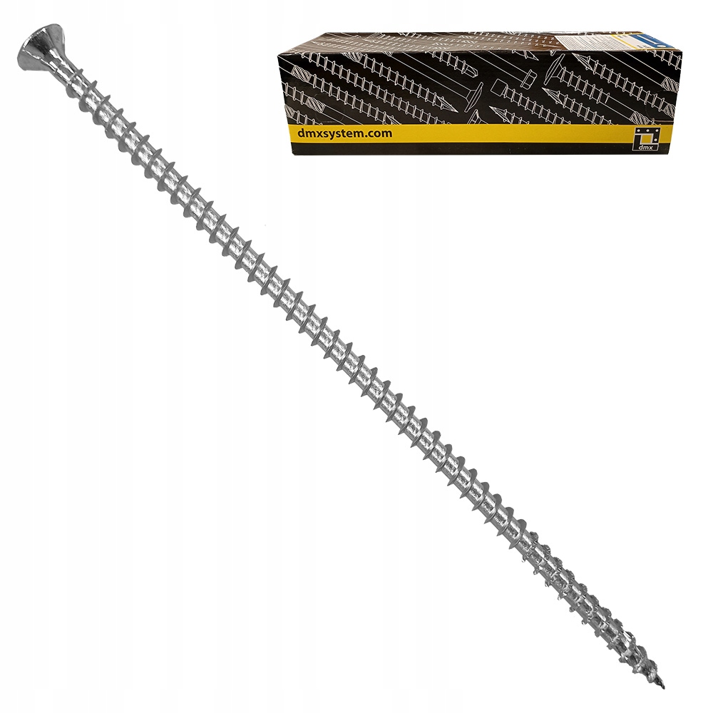 Tesárske Skrutky Do Dreva 10x220 Kužeľové Plný Závit Tx CPS10220 50ks