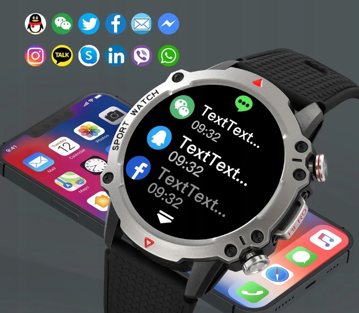 SMARTBAND zegarek SMARTWATCH Puls Krokomierz Kalorie Rodzaj cyfrowe