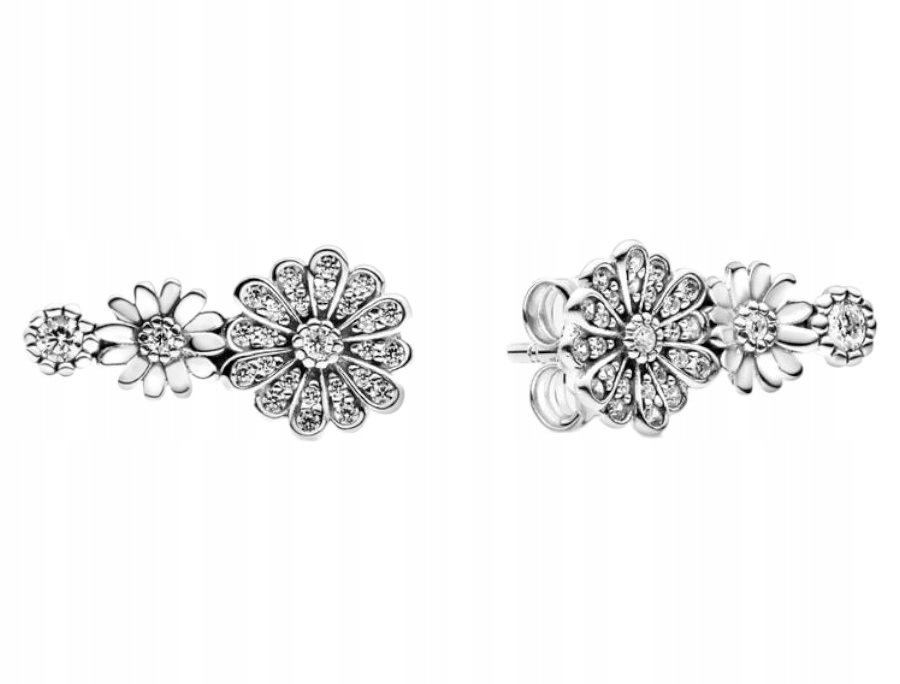 Stříbrné náušnice Ag 925 květy IM0170724ER