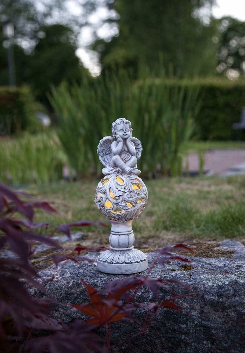 ZNICZ dla BABCI ANIOŁ STRÓŻ SOLARNY do ogrodu lub na grób Typ inny