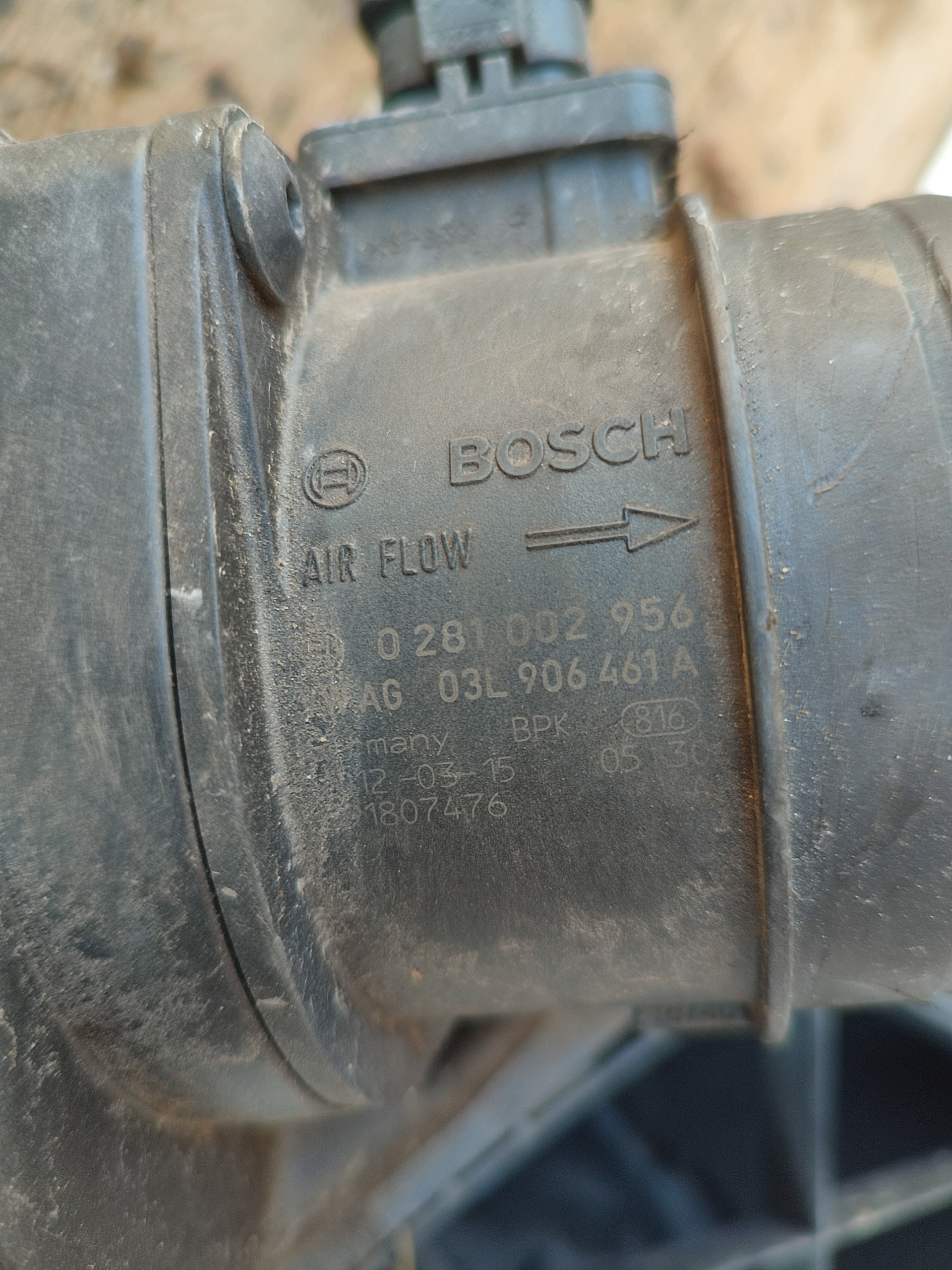 Audi A4 B8 8K A5 8T Q5 8R luftfiltergehäuse 8K0133837BF