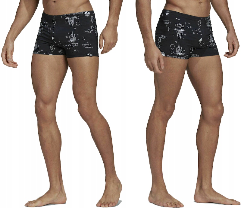 Adidas Kąpielówki Męskie Bokserki Na Basen Do Pływania Szybkoschnące S