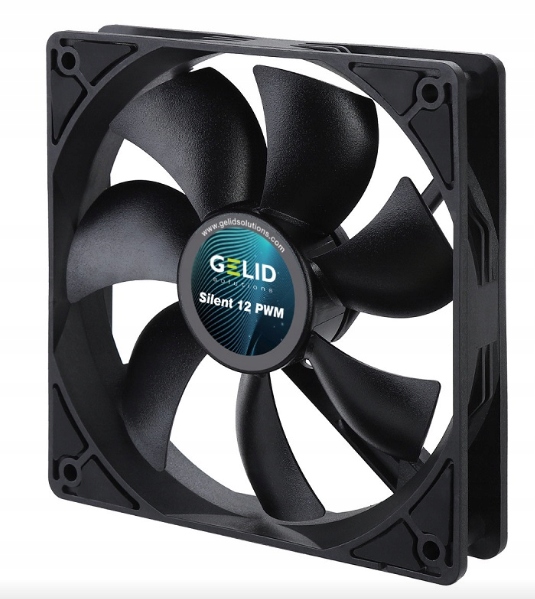 Gelid 120mm Silent 12 Pwm Black FN-PX12-16