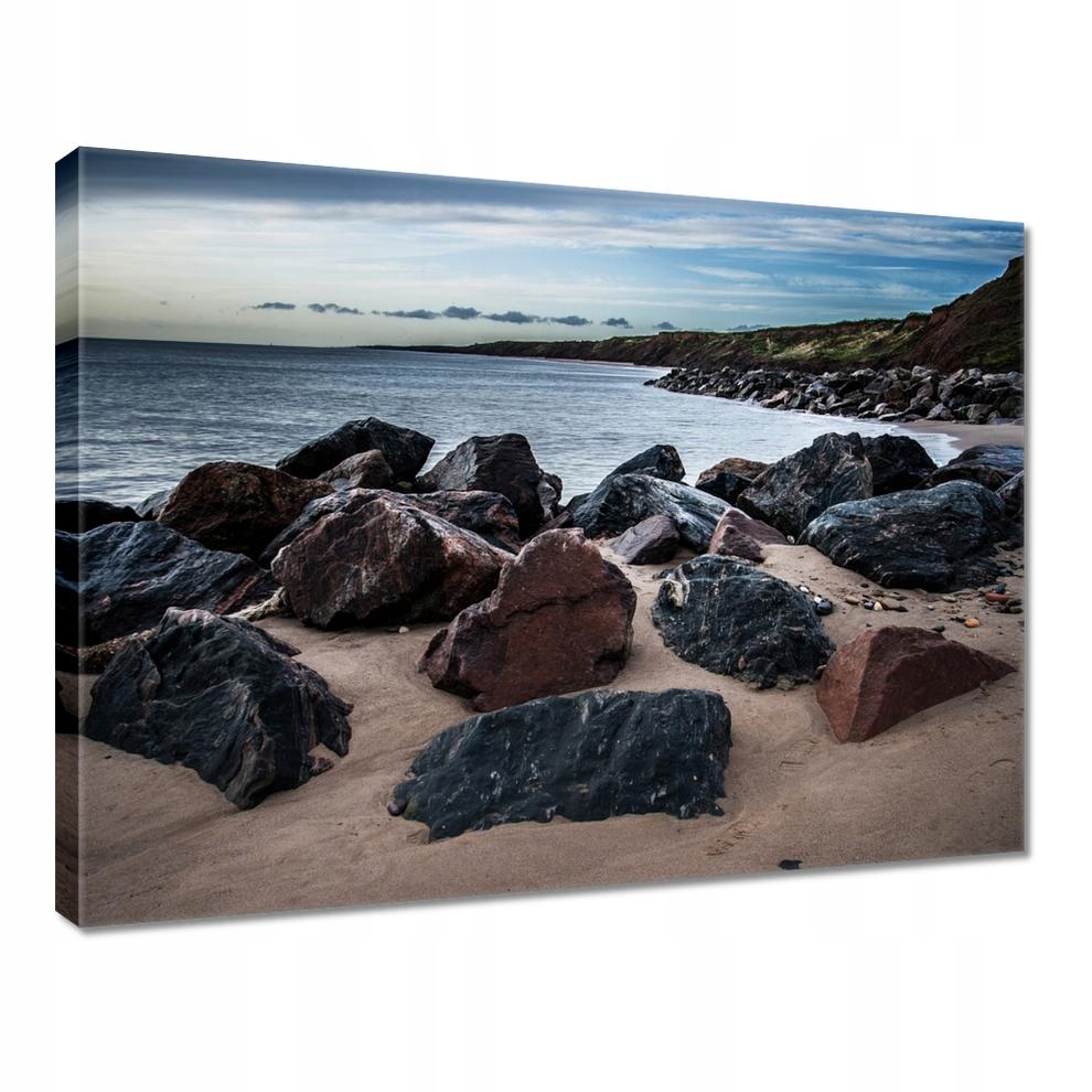 

Obrazy 40x30 Kamienie na plaży