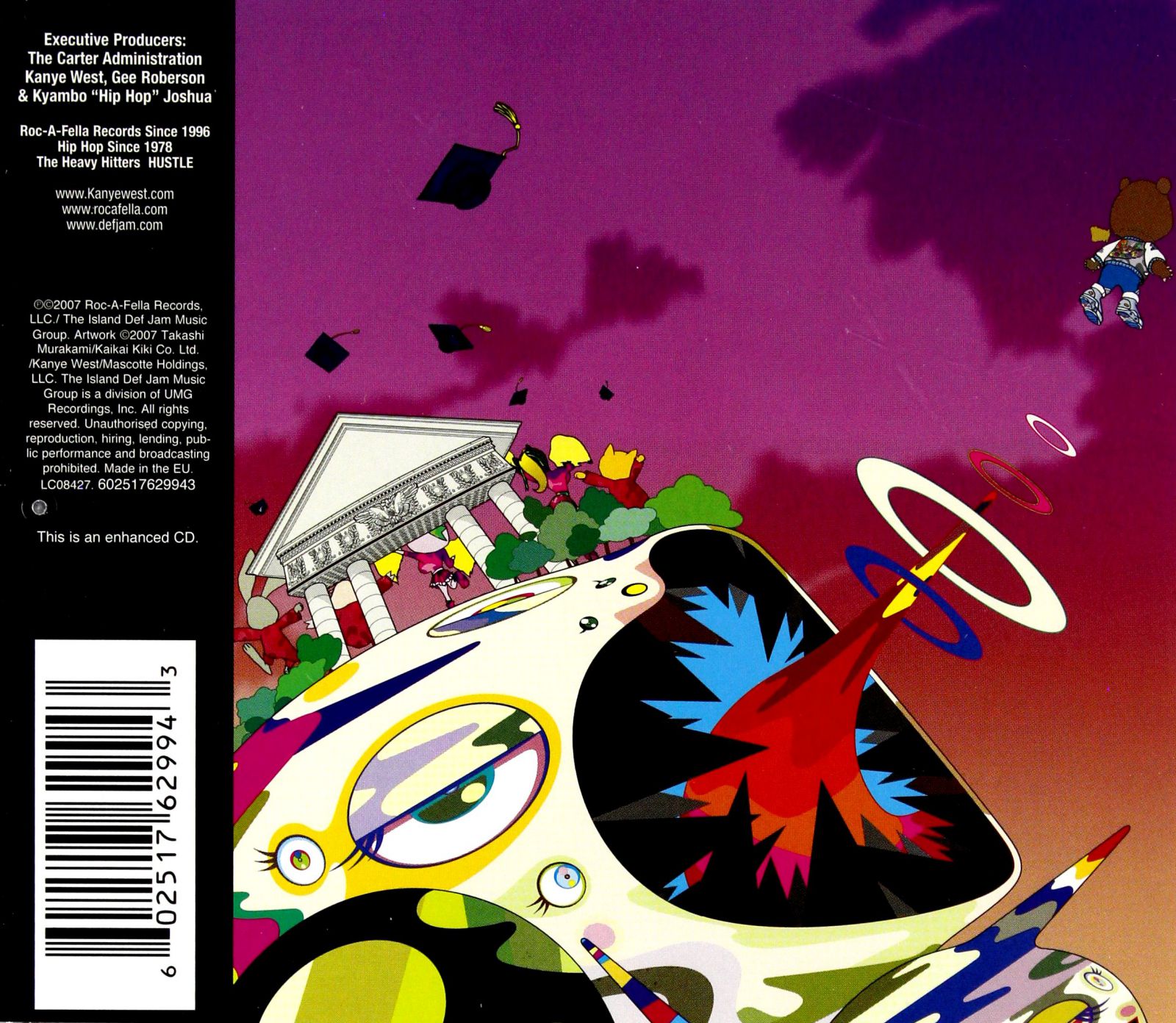 KANYE WEST: GRADUATION (CD) Gatunek rap, hip-hop