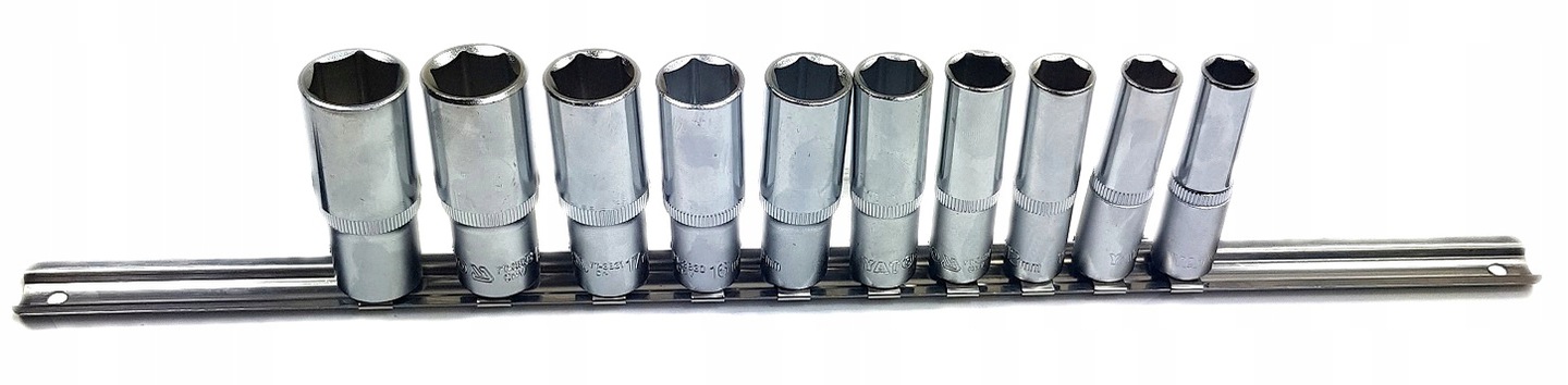 

Yato Zestaw Nasadek Nasadki Długie 3/8'' 10-19MM