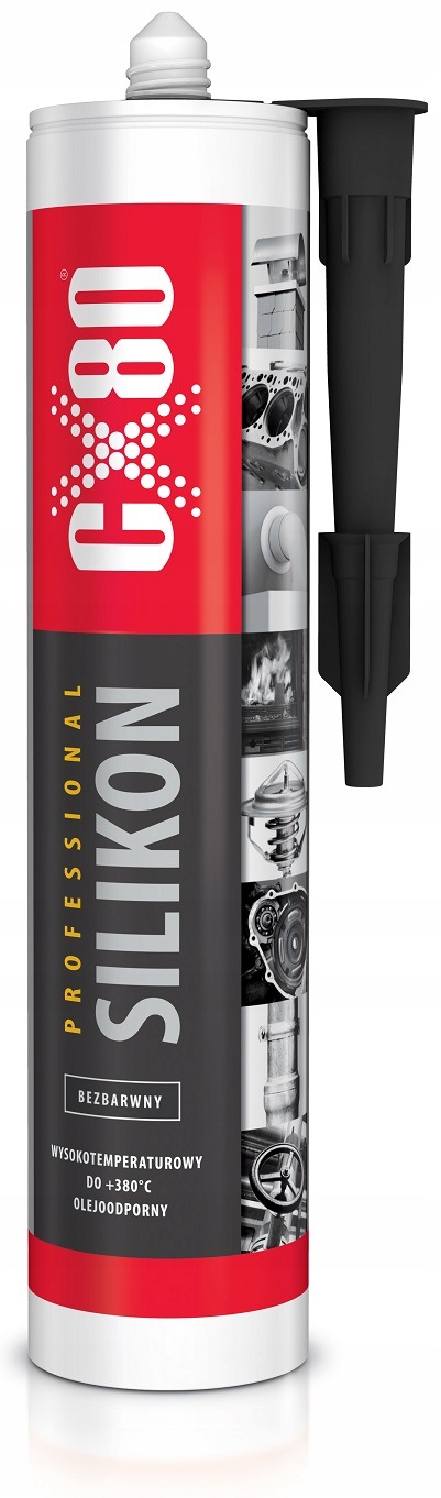 CX80 Silikon Professional 310ml (bezbarwny) 297