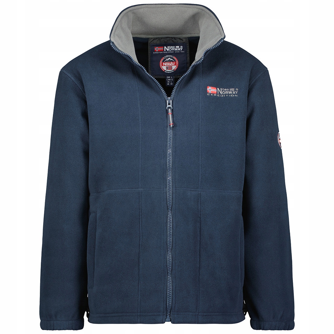 Geographical Norway mikina pánská Torleon fleece S tmavě modrá