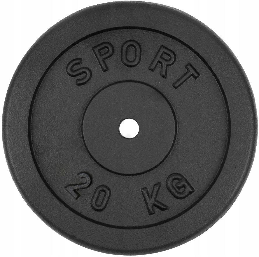 

Talerz żeliwny 20kg obciążenie żeliwne 30mm krążek