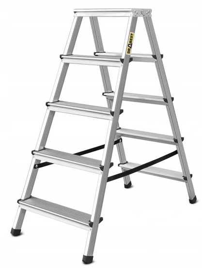 DRABINA DWUSTRONNA PODEST ALUMINIOWY DRABEST 2x5