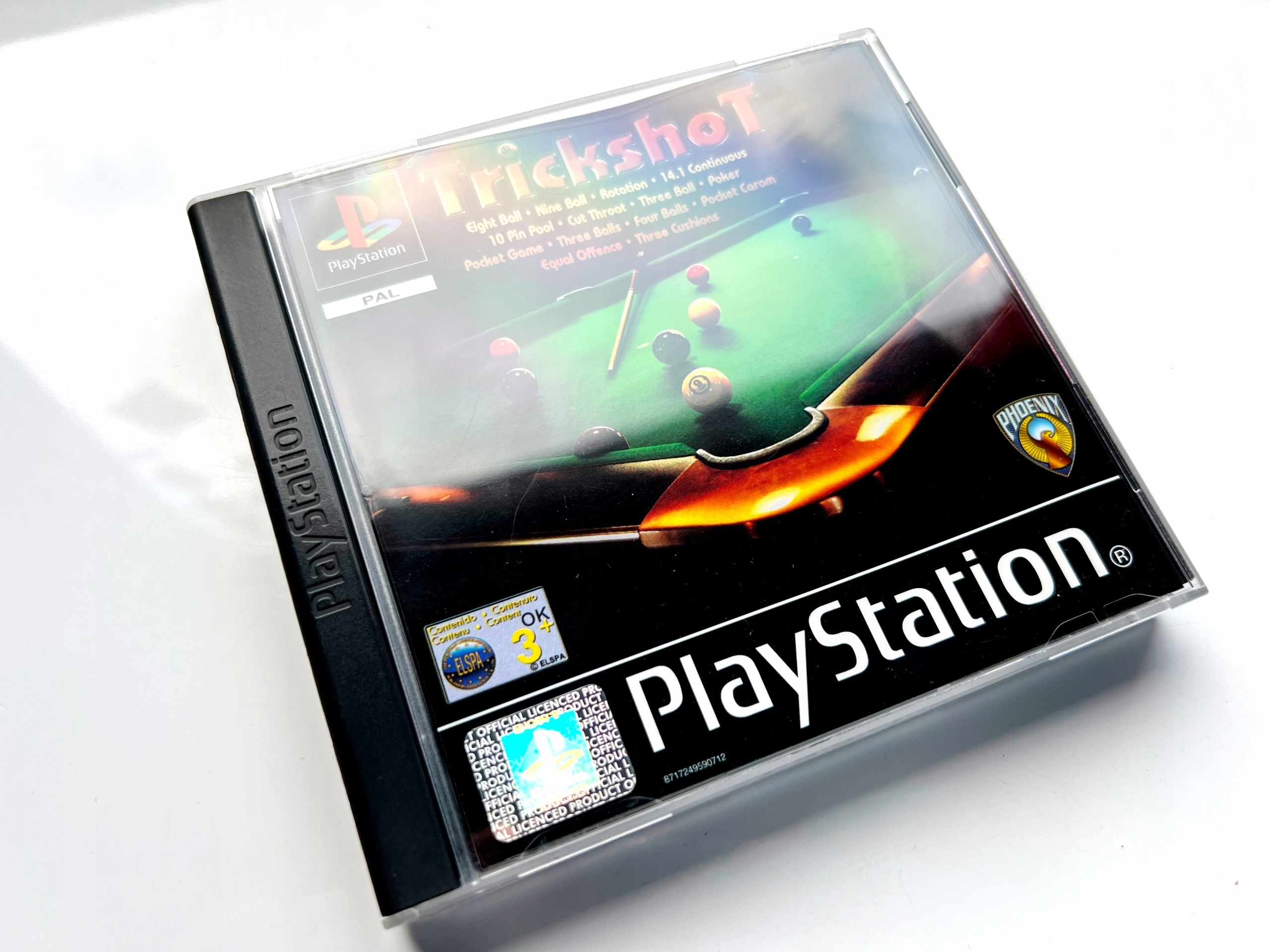 *** TRICKSHOT PS1 PSX PSONE PLAYSTATION 3xA ***