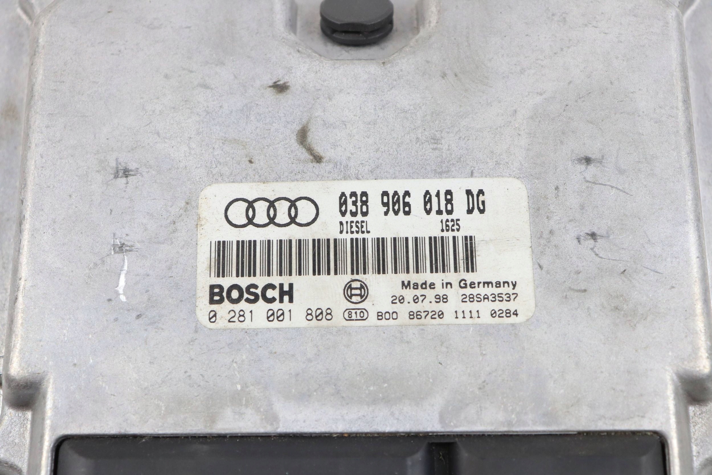 AUDI A6 C5 computer Centralina Motore 1.9 TDI 038906018DG