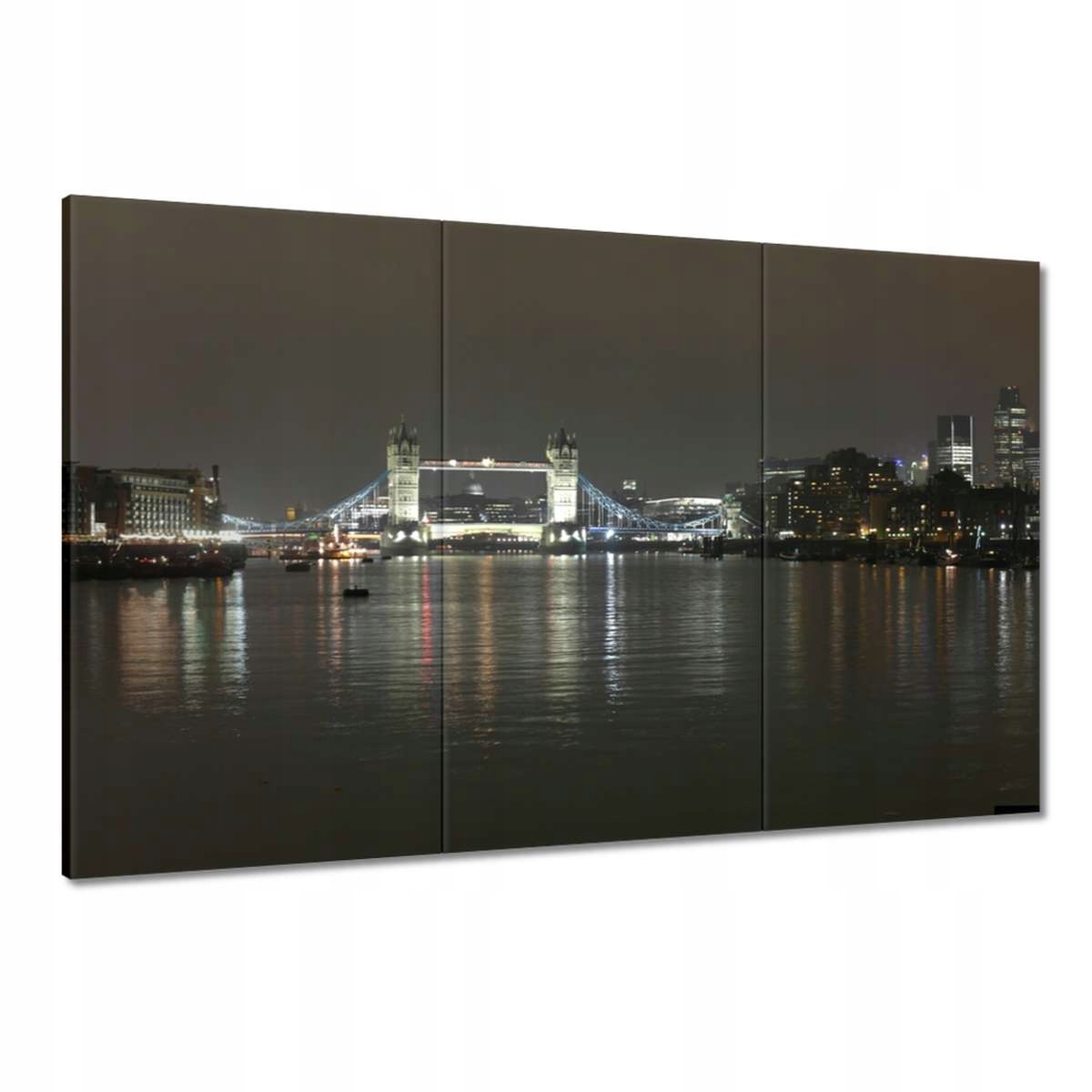 Obrazy 120x80 Noční panorama Londýna