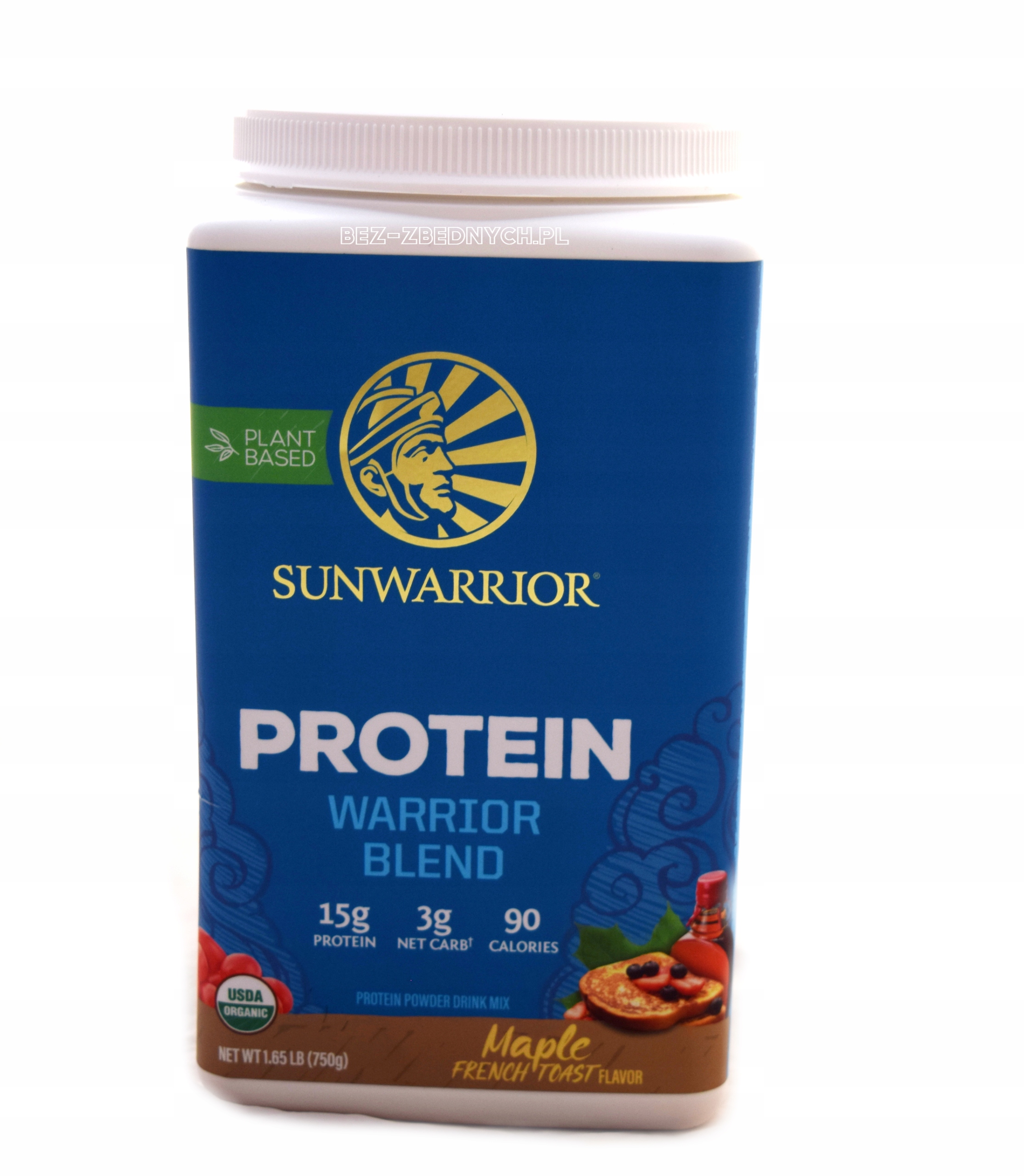 Sunwarrior Warrior Blend 750g Rostlinný Proteinový Nápoj Usda Bio Vegan