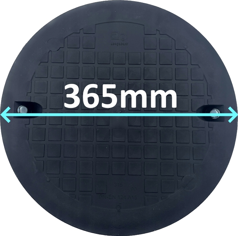 STUDNIA 315 Z POKRYWĄ STUDZIENKA DRENARSKA + GEOWŁÓKNINA 95 cm Stan opakowania oryginalne