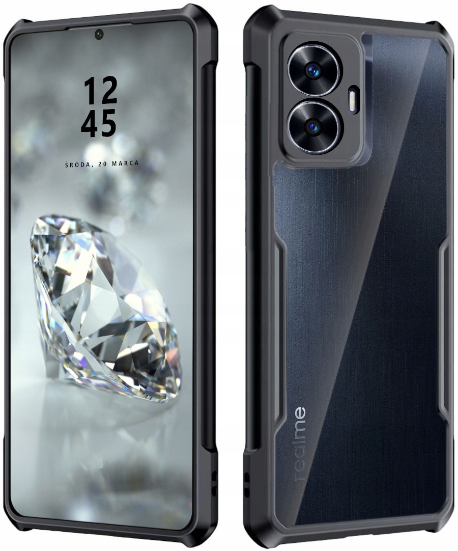 

Etui Do Realme C55 Pancerne Acrylic Case