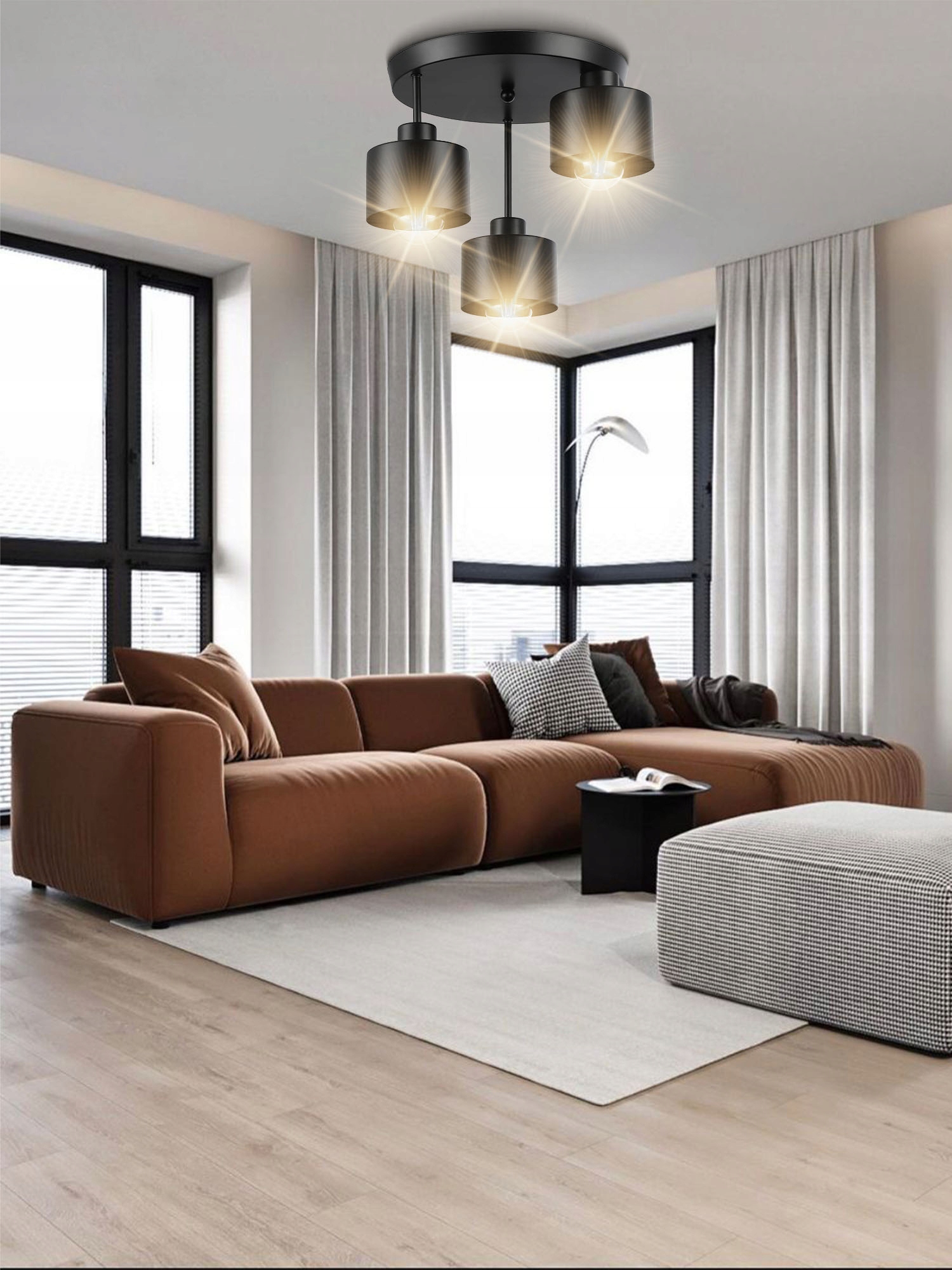 LAMPA WISZĄCA SUFITOWA ŻYRANDOL PLAFON COCON LED Rodzaj lampy Sufitowe - wiszące