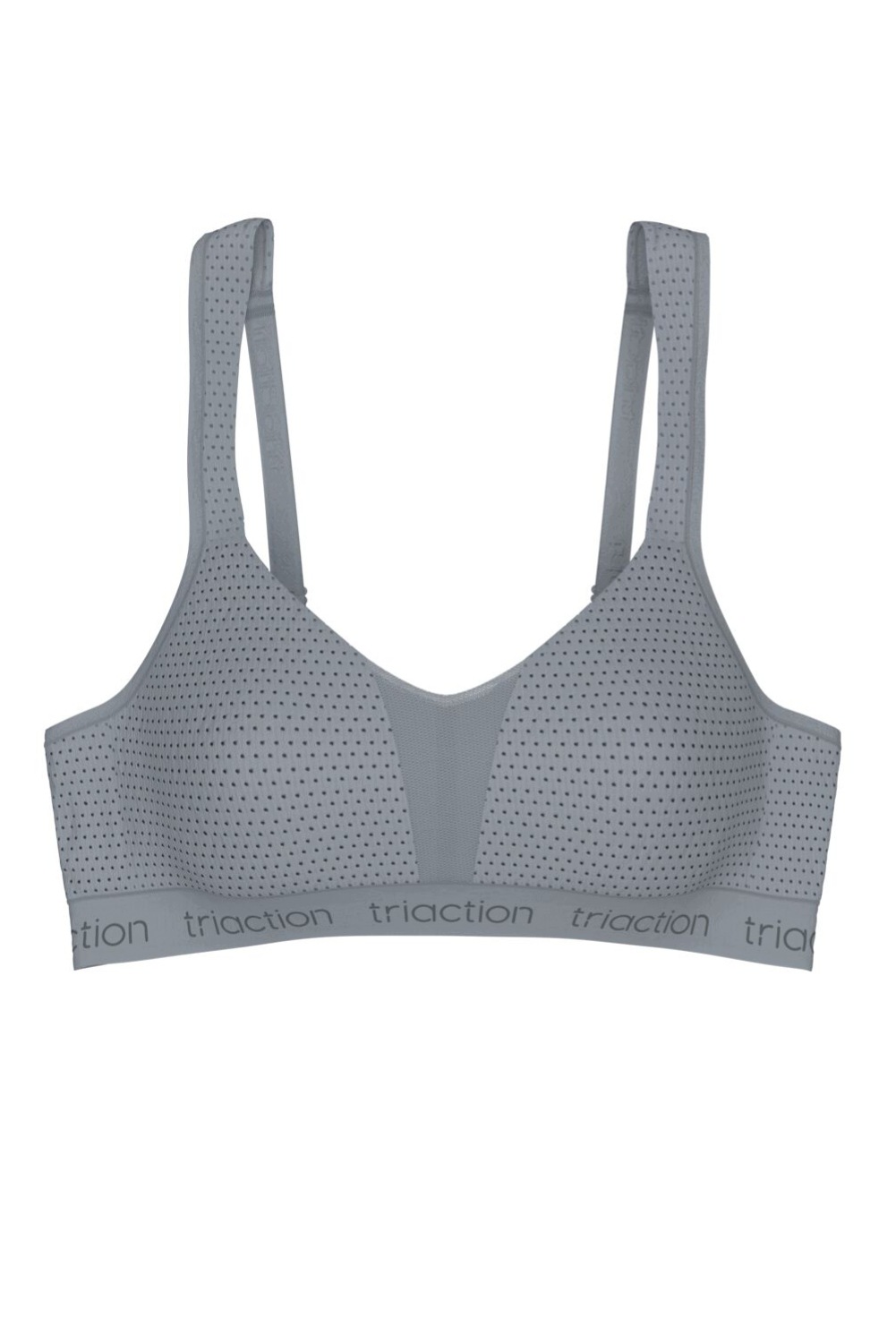 Sportovní podprsenka bez kostic Triaction Energy Lite Šedá Triumph 85E