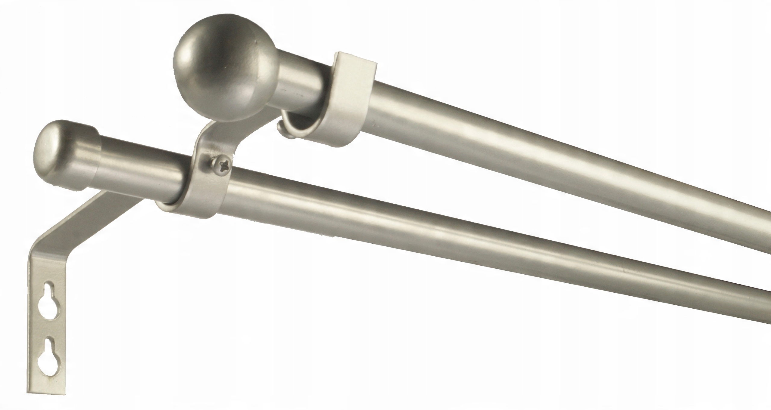

Karnisz Pro metal fi16 podwójny 350 cm bez kółek