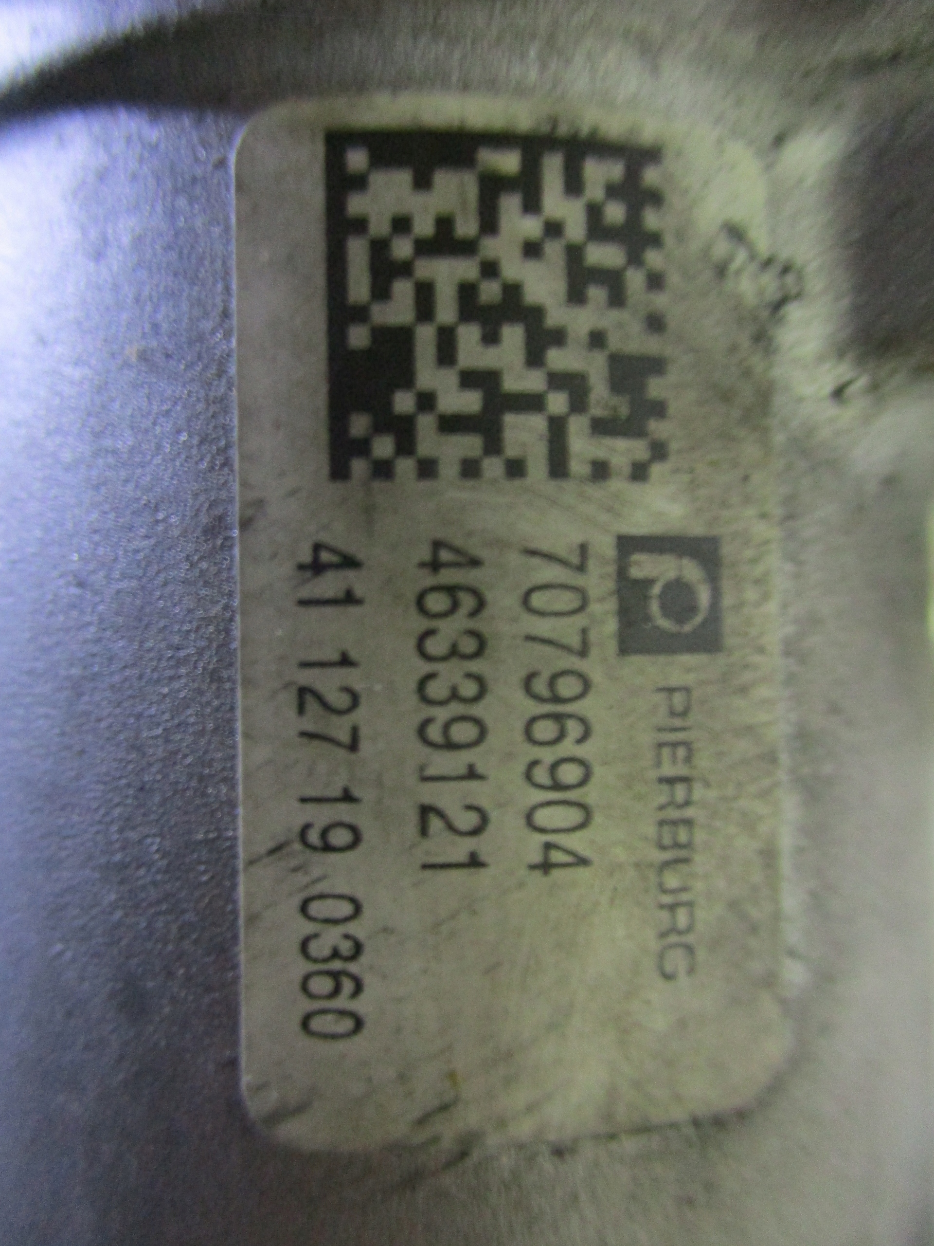 AGR-VENTIL FIAT 1,3 MJ EURO 6