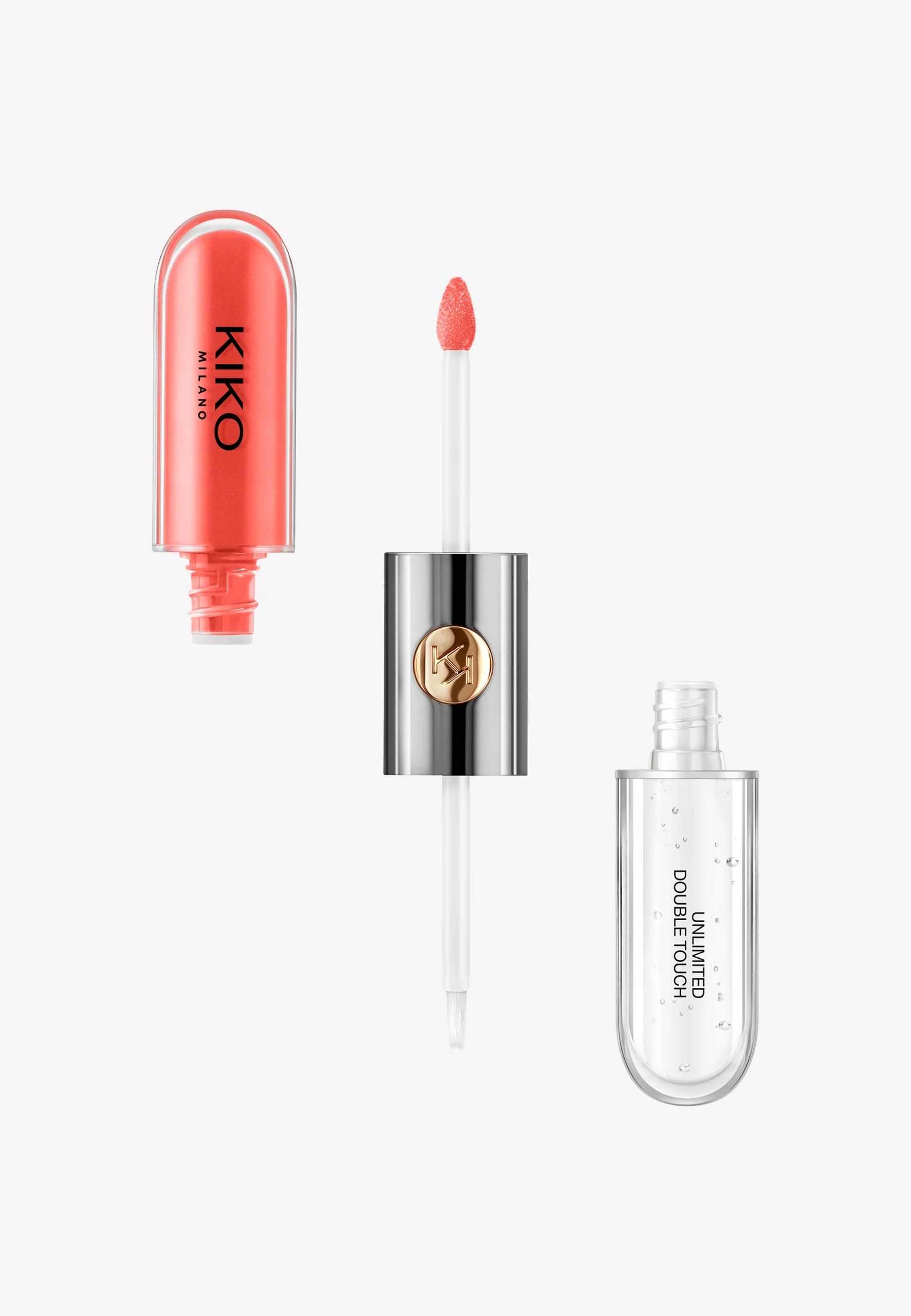 Kiko Milano Unlimited Double Touch tekutá rtěnka 114 Orange Red 6 ml