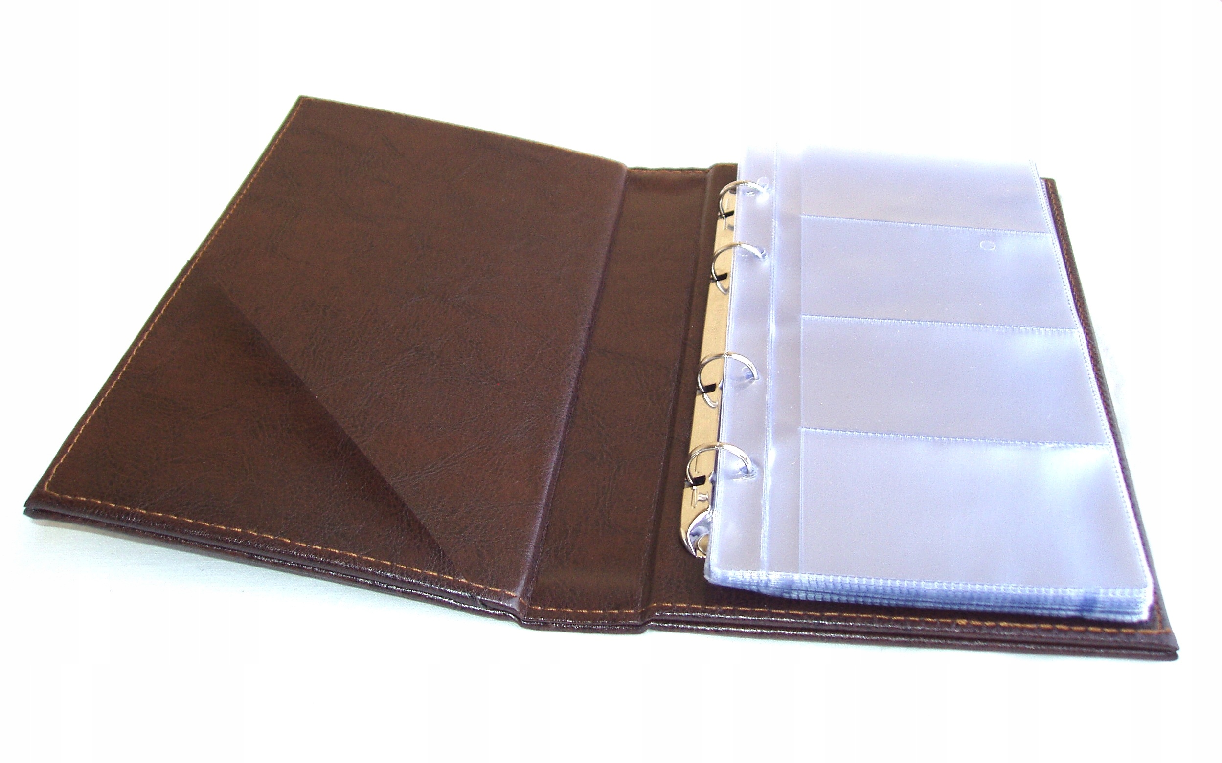 

Wizytownik 200 Etui Karty Klaser Domicco Brązowy