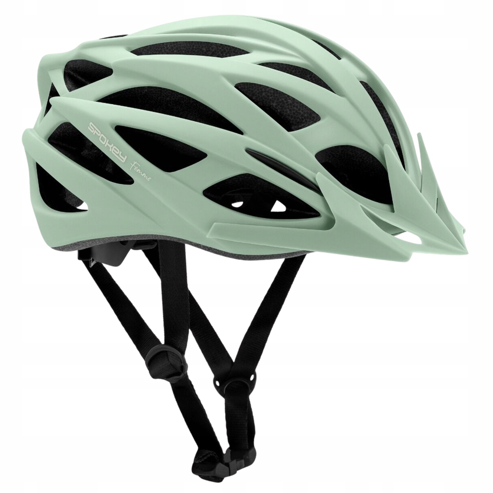 Kask Rowerowy Z Regulacją Z Daszkiem Damski Na Rolki Deskorolkę 55-58 cm