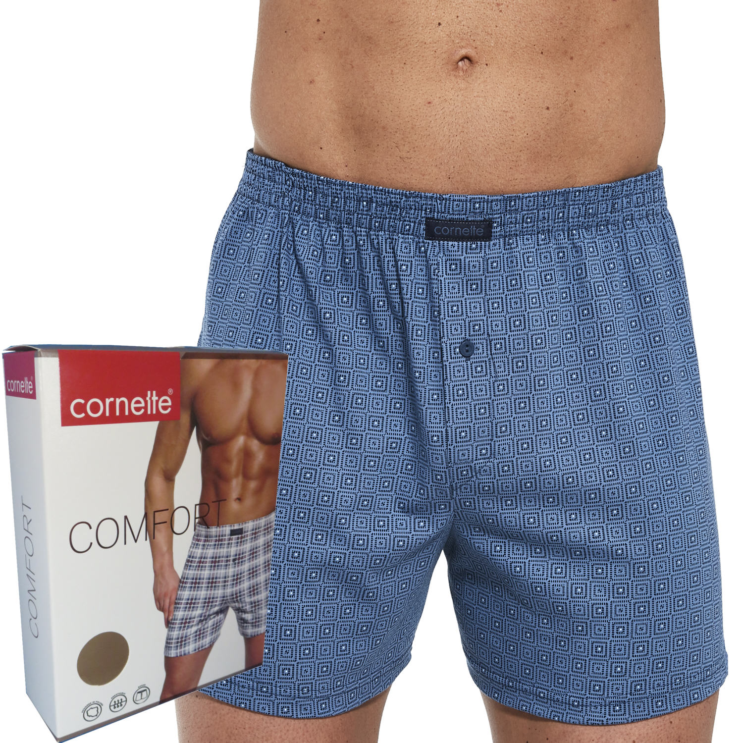 

Cornette bokserki Comfort box luźne 008/258