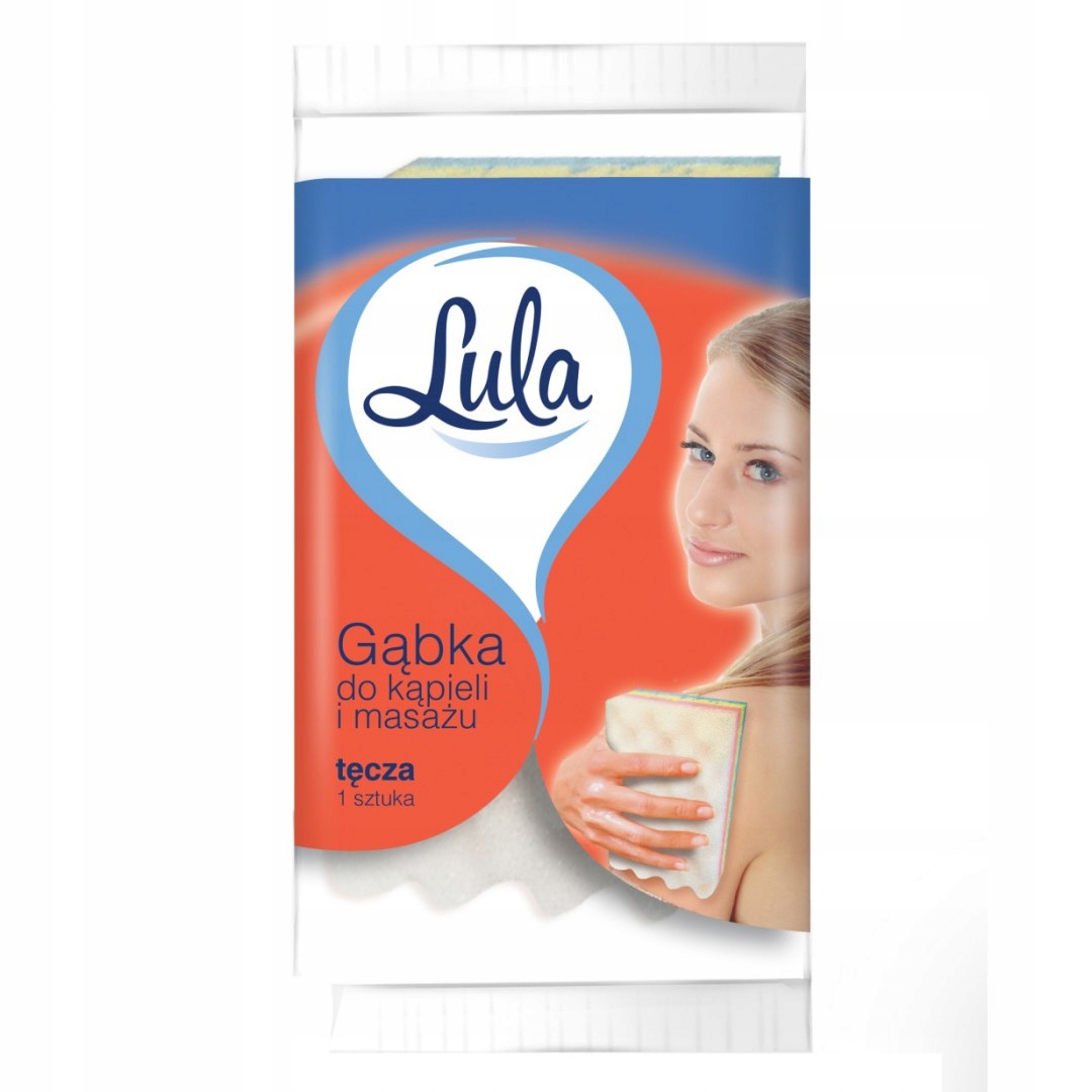 

Lula Gąbka do kąpieli i masażu Tęcza