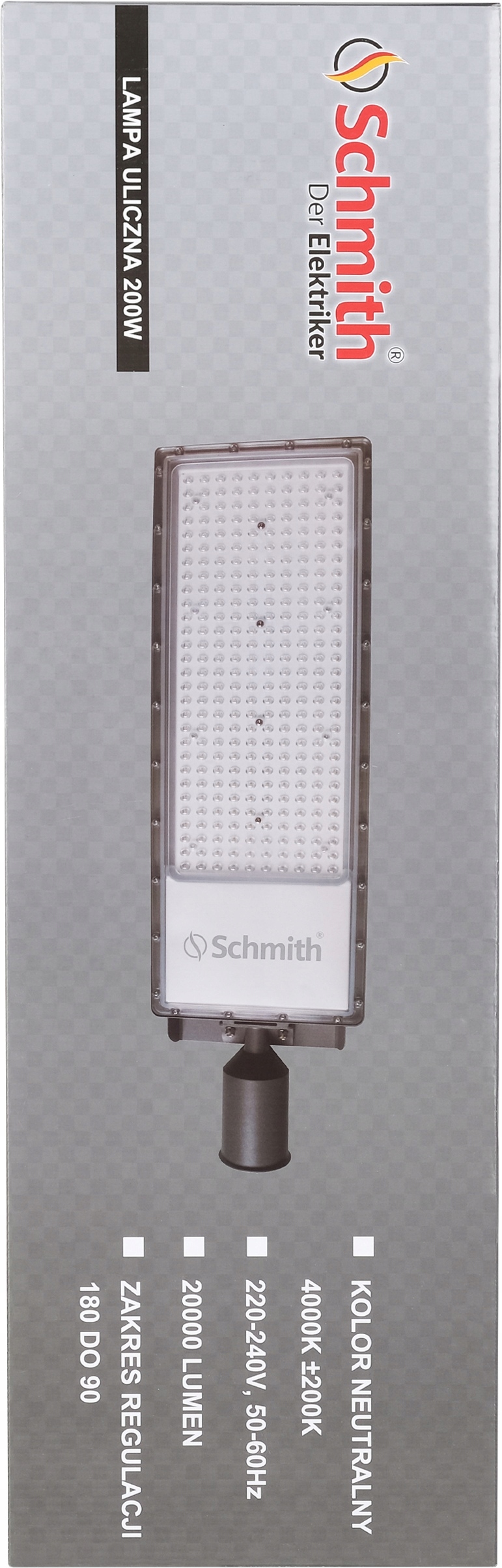 Led pouliční lampa 200 W