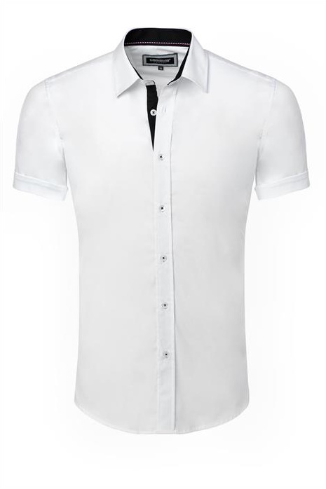 Pánská Košile Klasická Hladká Elegantní Bílá 3XL