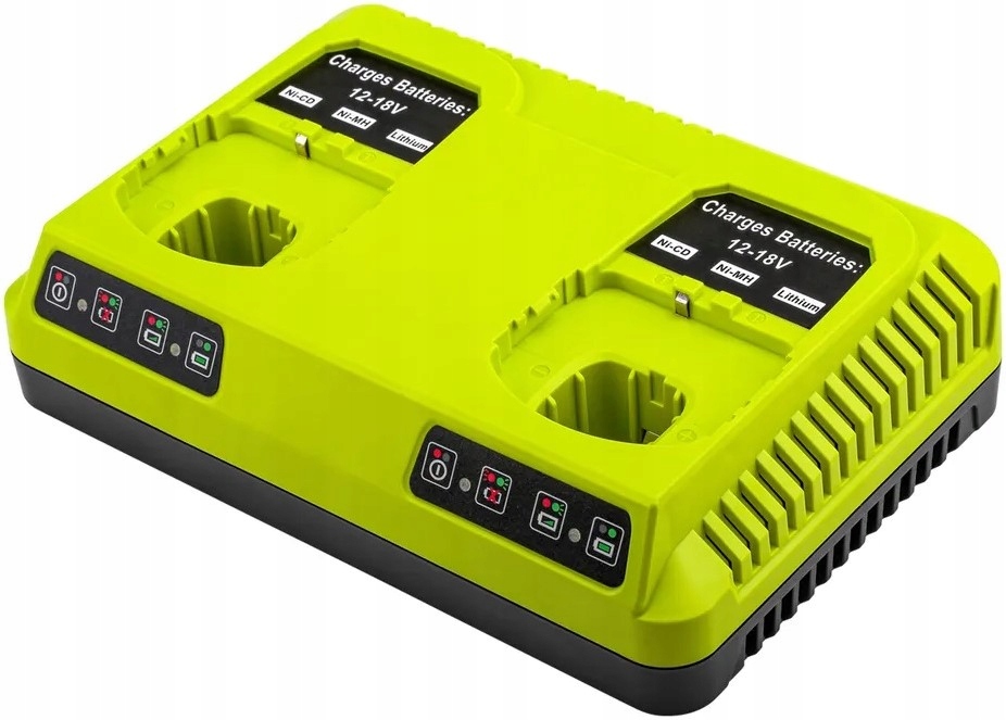 

Podwójna ładowarka do baterii Ryobi P117 12-18V