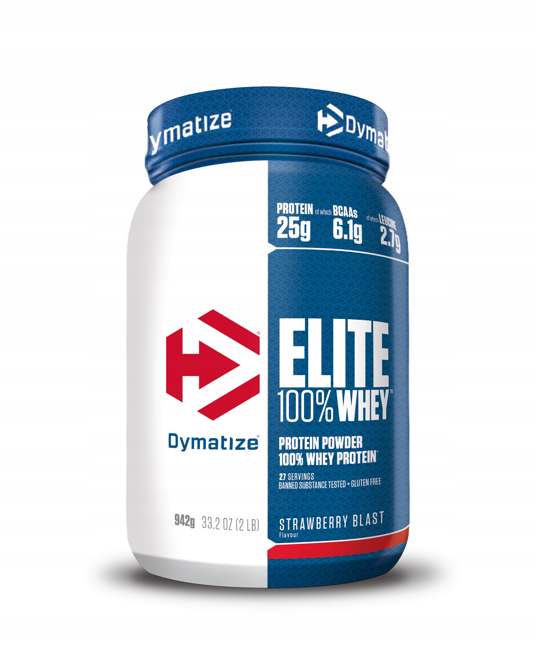 Dymatize Elite 100% Whey 942 g 942 g Jahoda