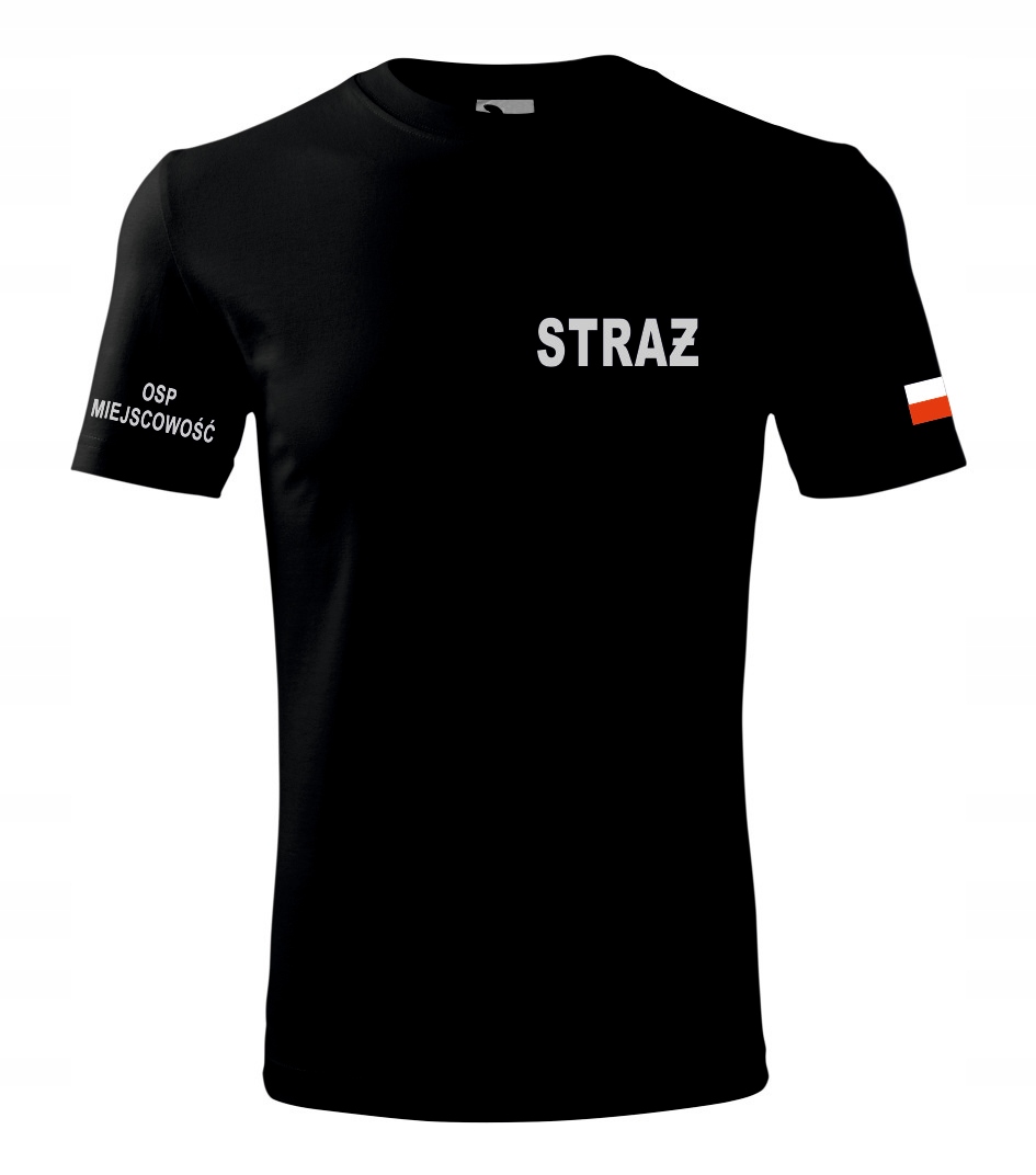

Koszulka T-shirt Odblask Straż Pożarna Osp L
