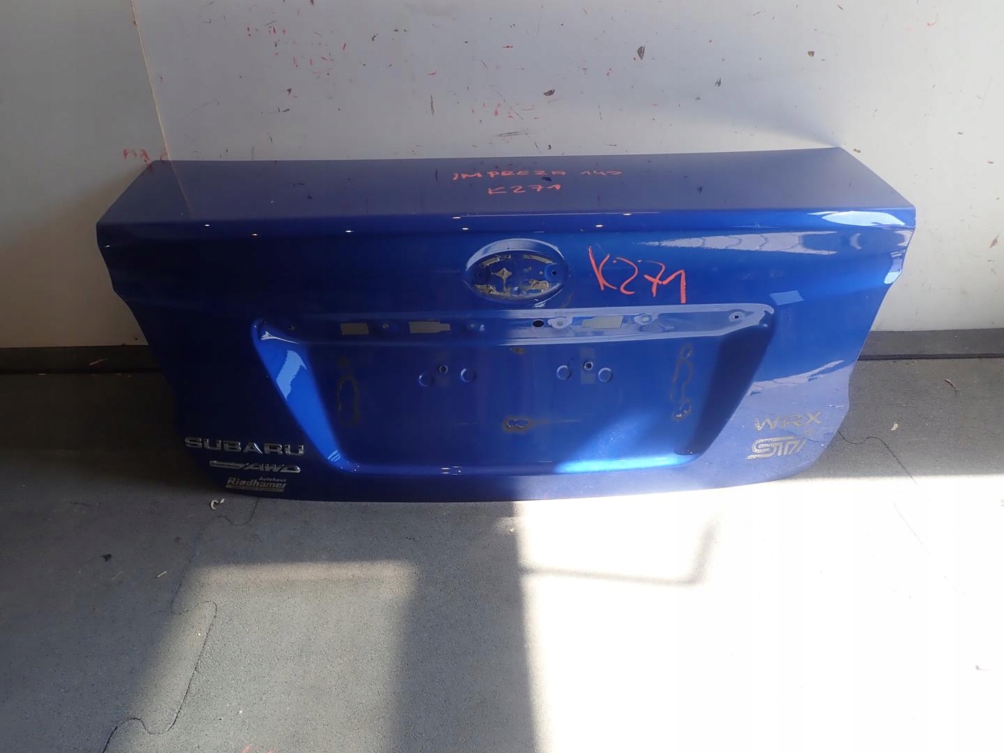 Klapa SUBARU IMPREZA WRX STI 2014-