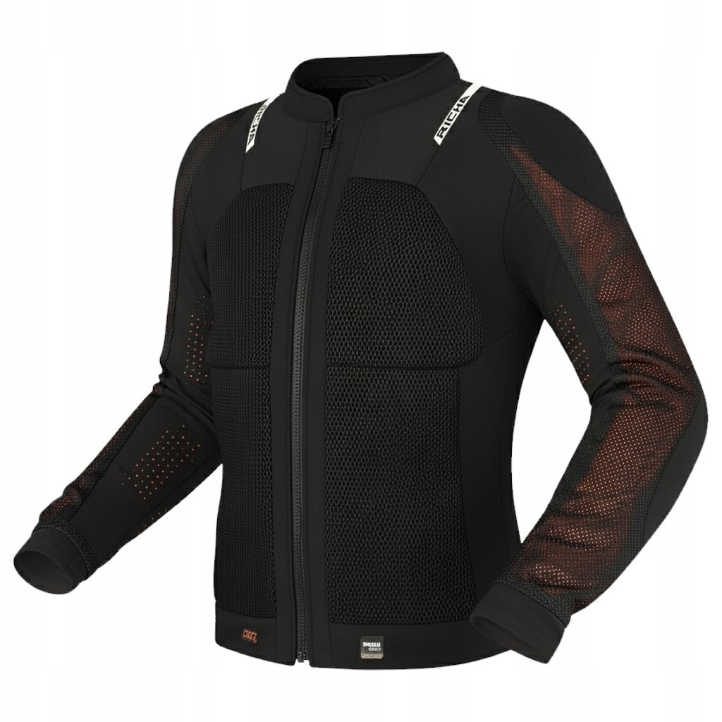 Richa Motocyklová Bunda Force 2 D3O Čierna M