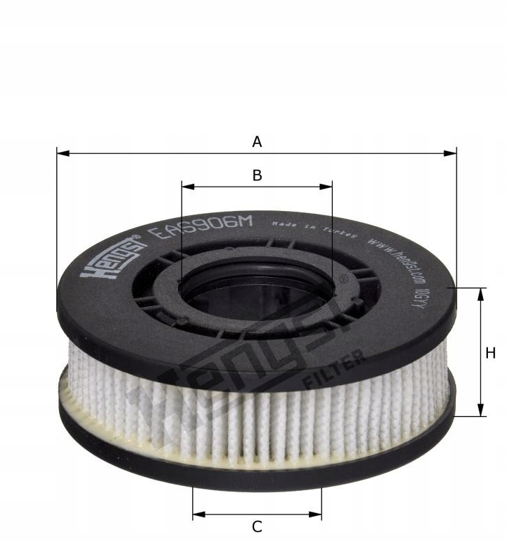 Картридж сепаратора масляного туману Hengst EAS906M