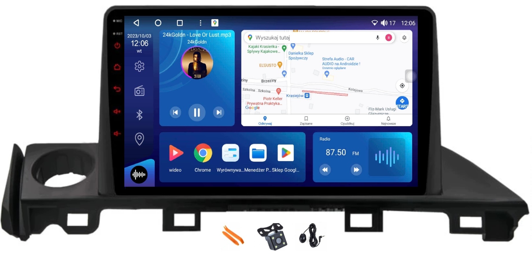 Radio Android Navigácia Mazda 6 Gj 15-18 4/64GB Lte 4G CarPlay Gps